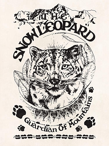 Snow Leopard Guardian Art Print