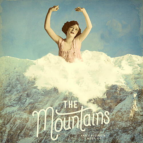 Mountains Calling Woman Art Print