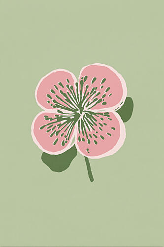Luckyblossom Art Print