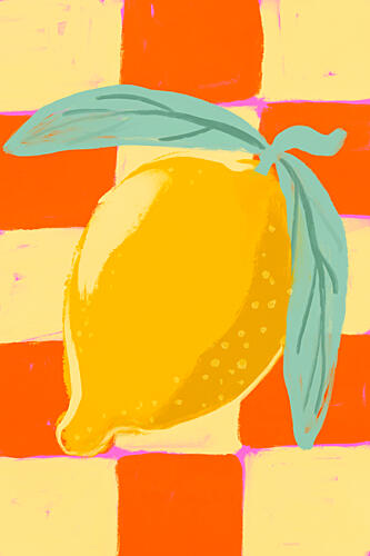 Lemonstilllife Art Print