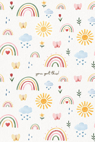 You Got This Rainbows Art Print