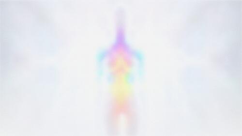 Colorful Human Aura Art Print by Marika Barsrsind