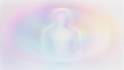 Ethereal Aura Figure Art Print by Marika Barsrsind