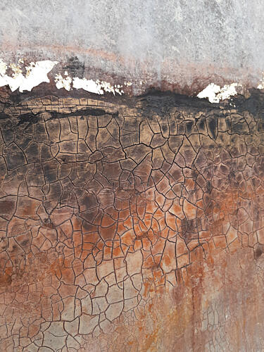Cracked Earth Texture Art Print by Gabriela Aleksandra Szuba