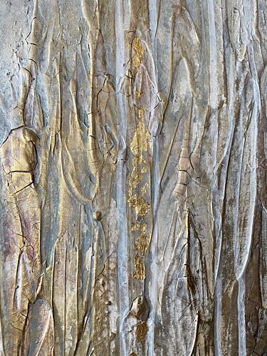 Opulent Gold Texture Art Print by Gabriela Aleksandra Szuba