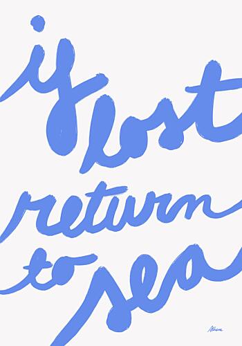 Return to Sea Art Print