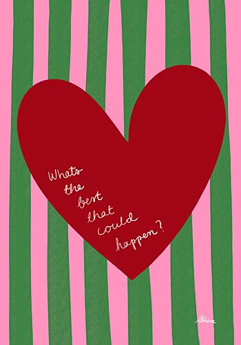 Whats the Best That Could Happen? Art Print