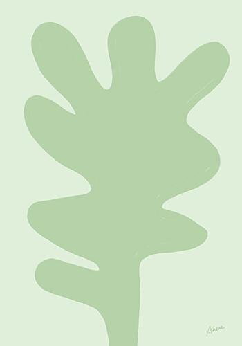 Green Plant Art Print