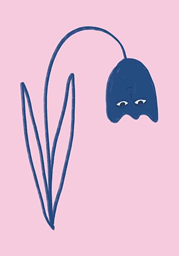 Happy Tulip Art Print