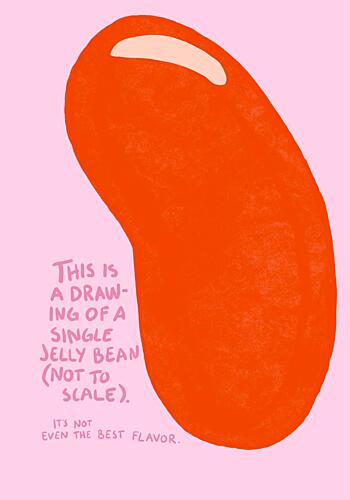 The Jelly Bean Pop art reproduction