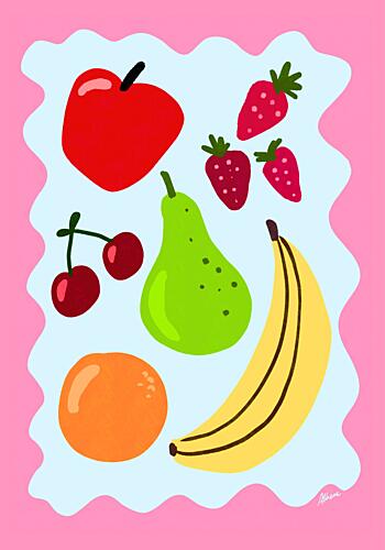 Fruit Salad Art Print