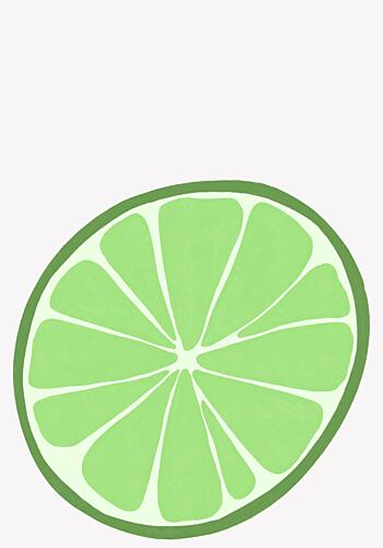 Big Lime Art Print