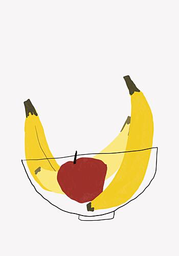 Fruit Bowl Art Print