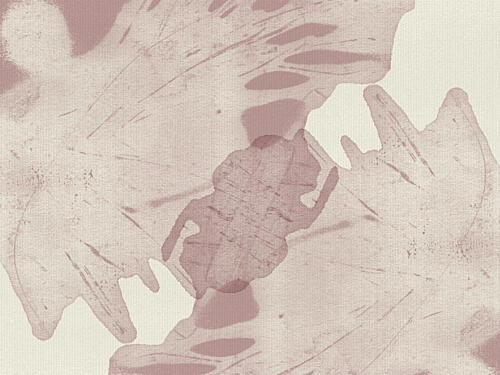 Muted Organic Shapes Art Print