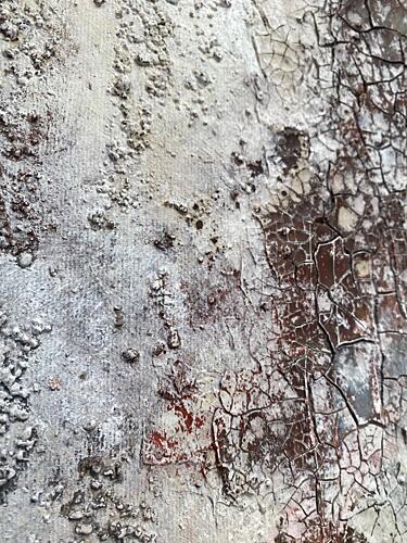 Distressed Grunge Texture Art Print by Gabriela Aleksandra Szuba