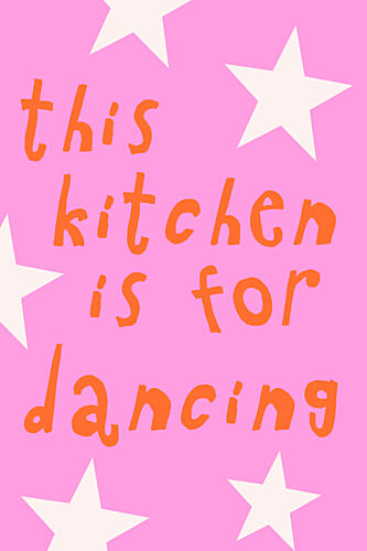 Thiskitchenisfordancingstars Art Print
