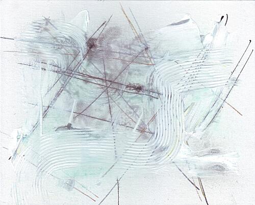 Abstract Lines and Texture Art Print