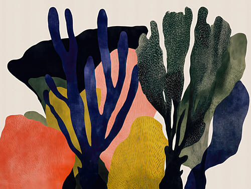 Deep Sea Garden Art Print