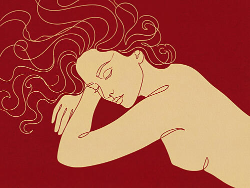 Golden Dreamer Gold Print