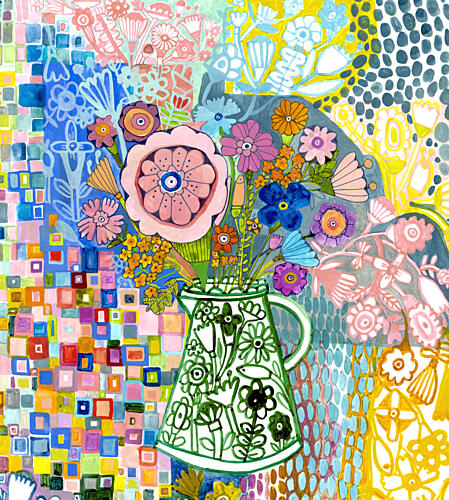 Power of Pastels Art Print by Sharon Nullmeyer
