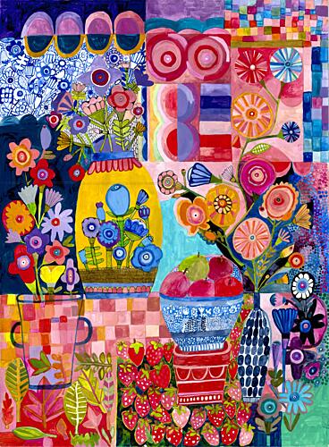 In My Mind Art Print by Sharon Nullmeyer