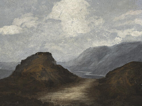Mountains Art Print