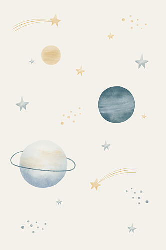 Cosmic Pastel Dream Art Print
