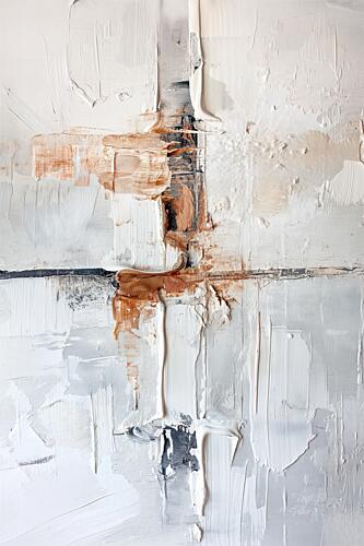 Earthy Abstract Texture Art Print