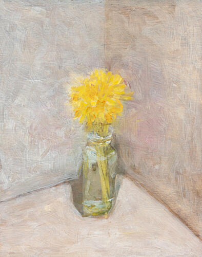 Soft Yellow Blooms Art Print