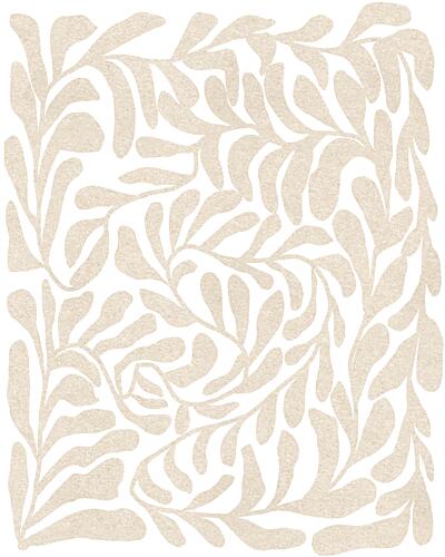 Flowing Botanical Pattern Art Print