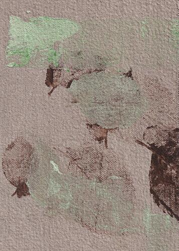 Earthy Abstract Forms Art déco reproduction