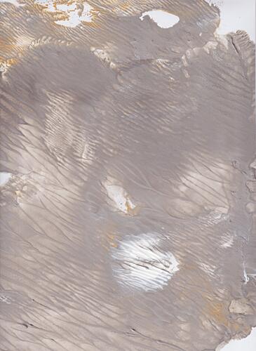 Muted Earth Flow Gold Print