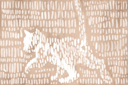 Abstract Wildcat Stride Art déco reproduction