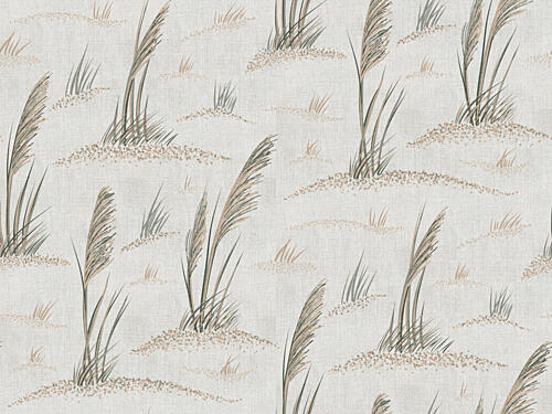 Serene Coastal Dunes Repeat Art Print