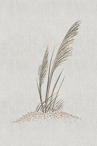 Coastal Dune Grass Art déco reproduction
