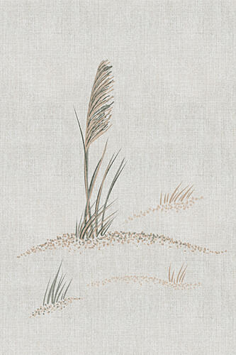 Whispering Dune Grass Art déco reproduction