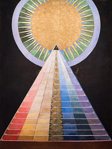 Altarpiece No 1 Art Print by Hilma AF Klint