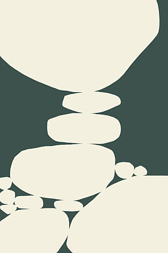 Balanced Stones Art déco reproduction