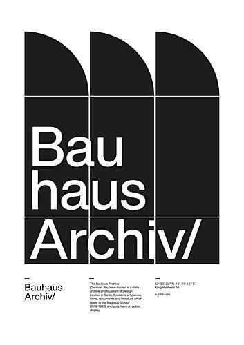Abstract Typographic Architecture Art déco reproduction