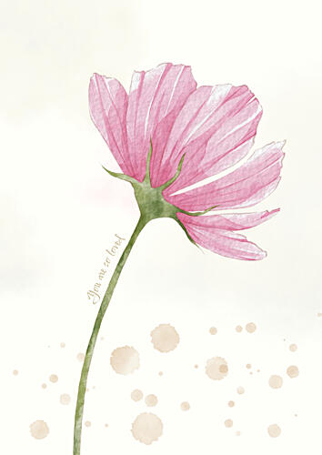 You Are so Loved Cosmos Art déco reproduction