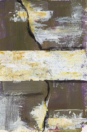Abstract Earthy Texture Art déco reproduction