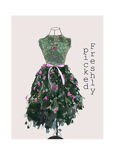 Freshly Picked Dress Art déco reproduction