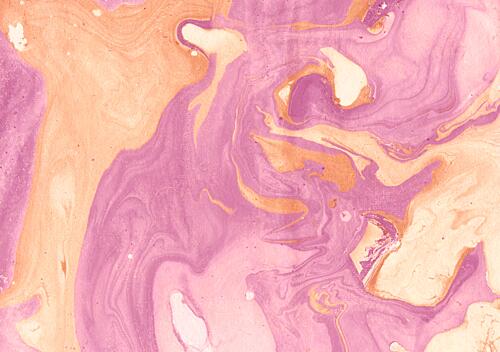 Rose Peach Marbling Art déco reproduction
