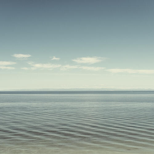 Calm Blue Horizon Art déco reproduction