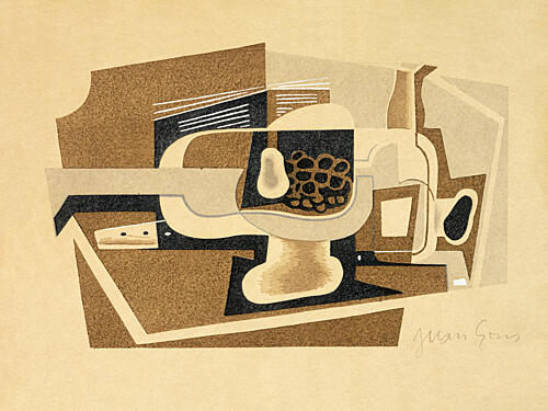 Juan Griss Still Life Art déco reproduction