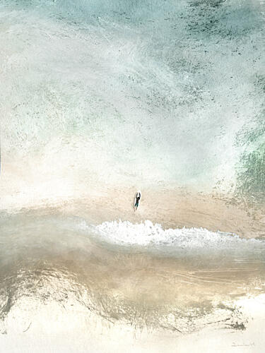 Quiet Ocean Moment Art Print