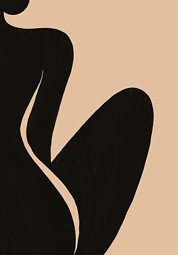 Elegant Female Form Art déco reproduction