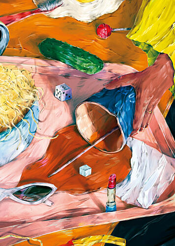 Vibrant Everyday Still Life Art Print by Natascha Baumgartner