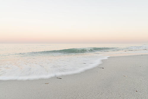 Coastal Bliss Wave Art Print by Ryno Botha