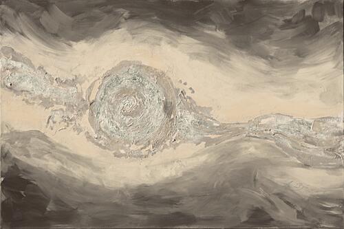 Ocean Eye Abstract Art déco reproduction